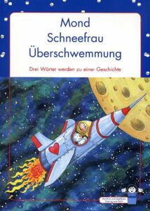 Mond Schneefrau Überschwemmung